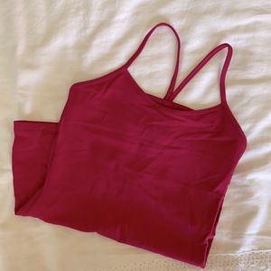 Lulu size 6 power y tank very good condition